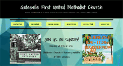 Desktop Screenshot of fumcgatesville.org
